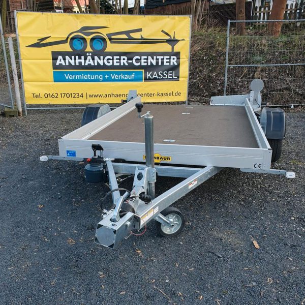 Motorradanhänger mieten – leihen absenkbar 1800 kg Motorradanhänger mieten - leihen absenkbar 1800 kg